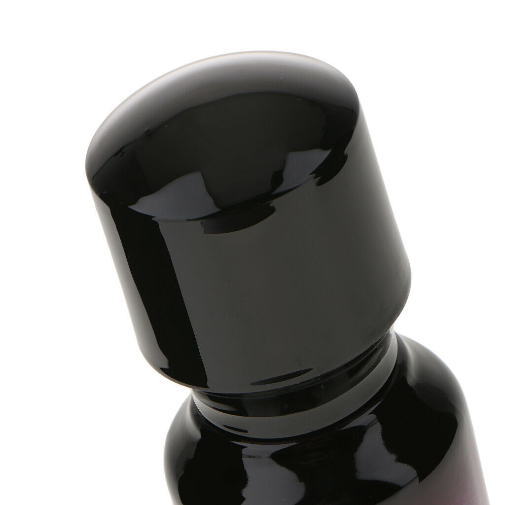 2x Travel Empty Glass Pump Spray Bottle Makeup Lotion Gel Container 35/55ml