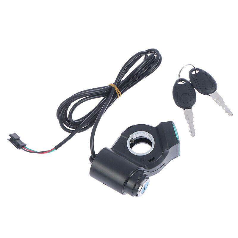 Electric Bicycle Throttle Voltmeter Digital Battery Voltage Key Switch PowerBDA