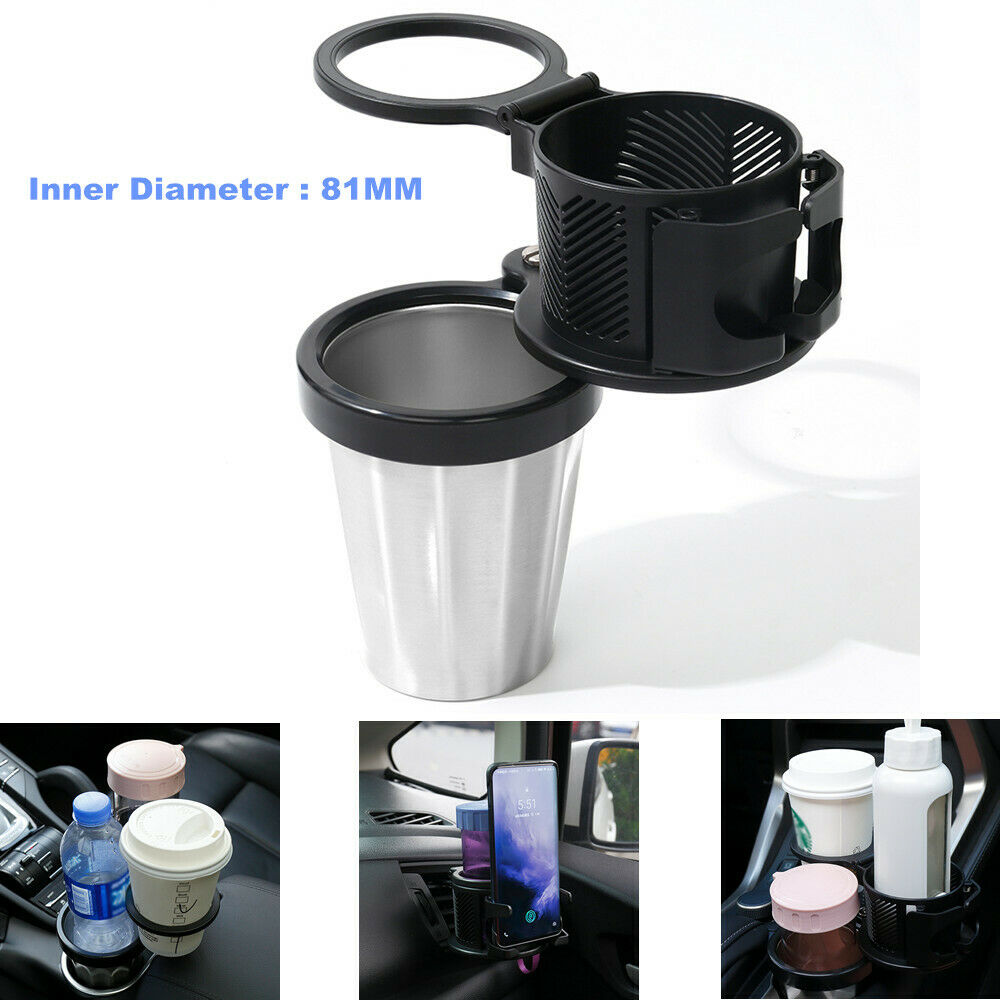 Multifunction Car Drink Cup Holder Air Outlet Bottle Water Stand Phone Bracket