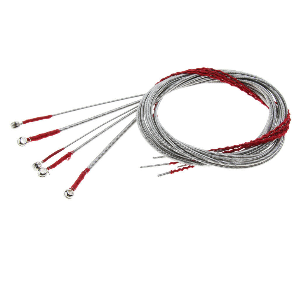 Set of 5 Bass Strings Core for Electric Guitar Bass Parts