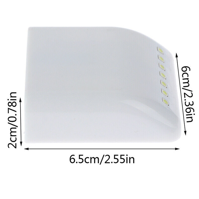 7 LED Wireless PIR Motion Sensor Night Light Cabinet Stair Lamp Battery P.l8