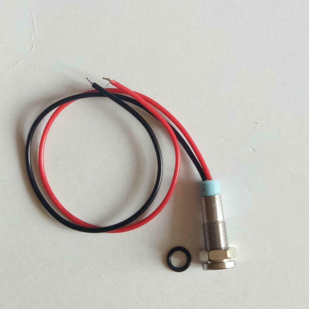 3x 6mm LED Metal Dash Pilot Indicator Light Waterproof Car Truck Boat Marine