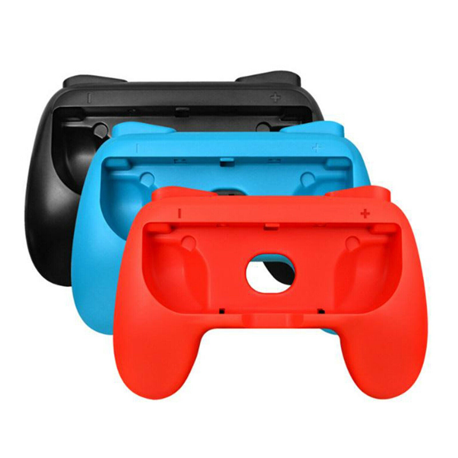 Game Wear-resistant Handle Case Kit for  Switch Joy-cons Party Black