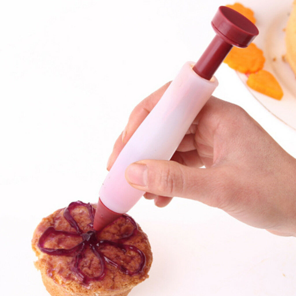Decorating Writing Pen Cake Pastry Chocolate Baking DIY Gadgets Silicone