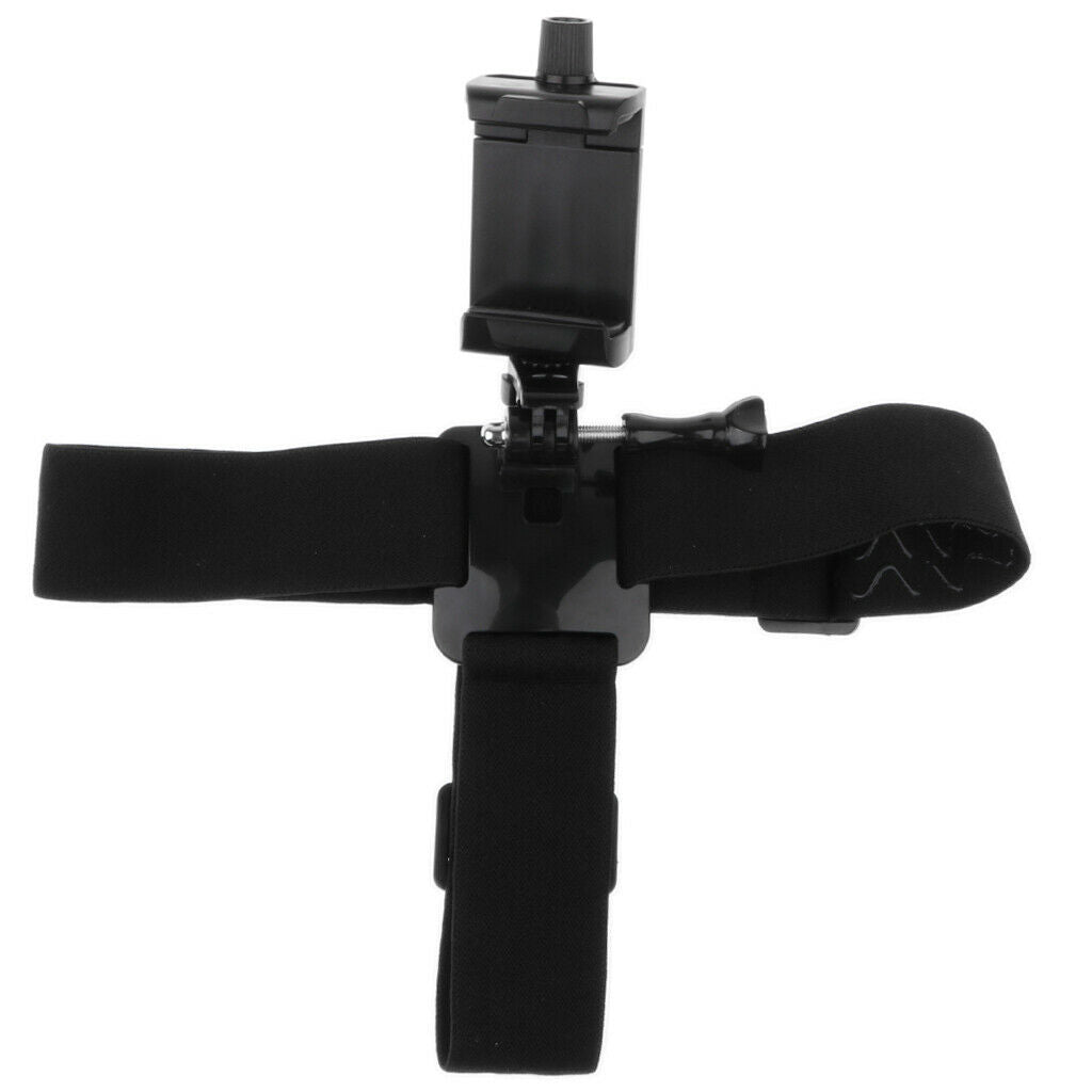 Head Strap Headband Phone Clip Holder for Smartphones