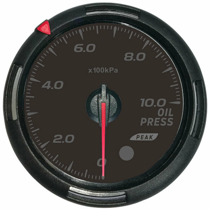 60mm oil pressure gauge with sender 0-10bar racing instrument 64 colors optional