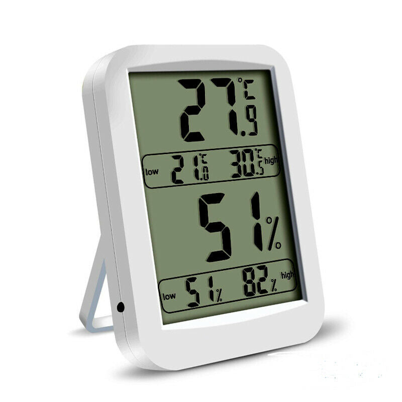 Weather Station Large Screen Display High and Low Temperature Hygrometer