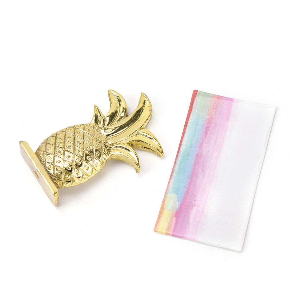 1 Set Pineapple Place Stand Holder Wedding Party with Colorful Card Part.l8