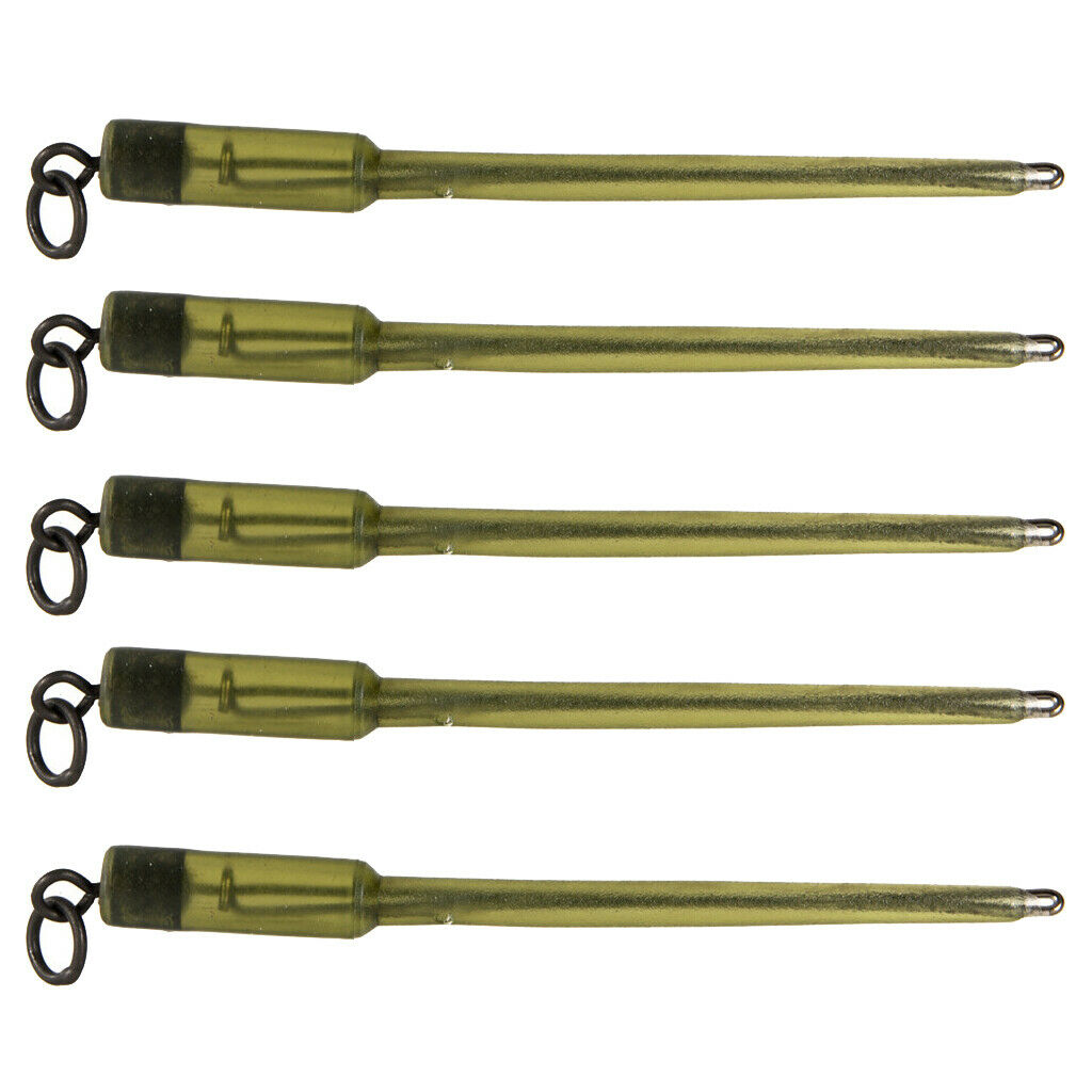 Lots 5 Carp Fishing Connector Tackle Stem Stems Swivels Ring Sleeves Gear