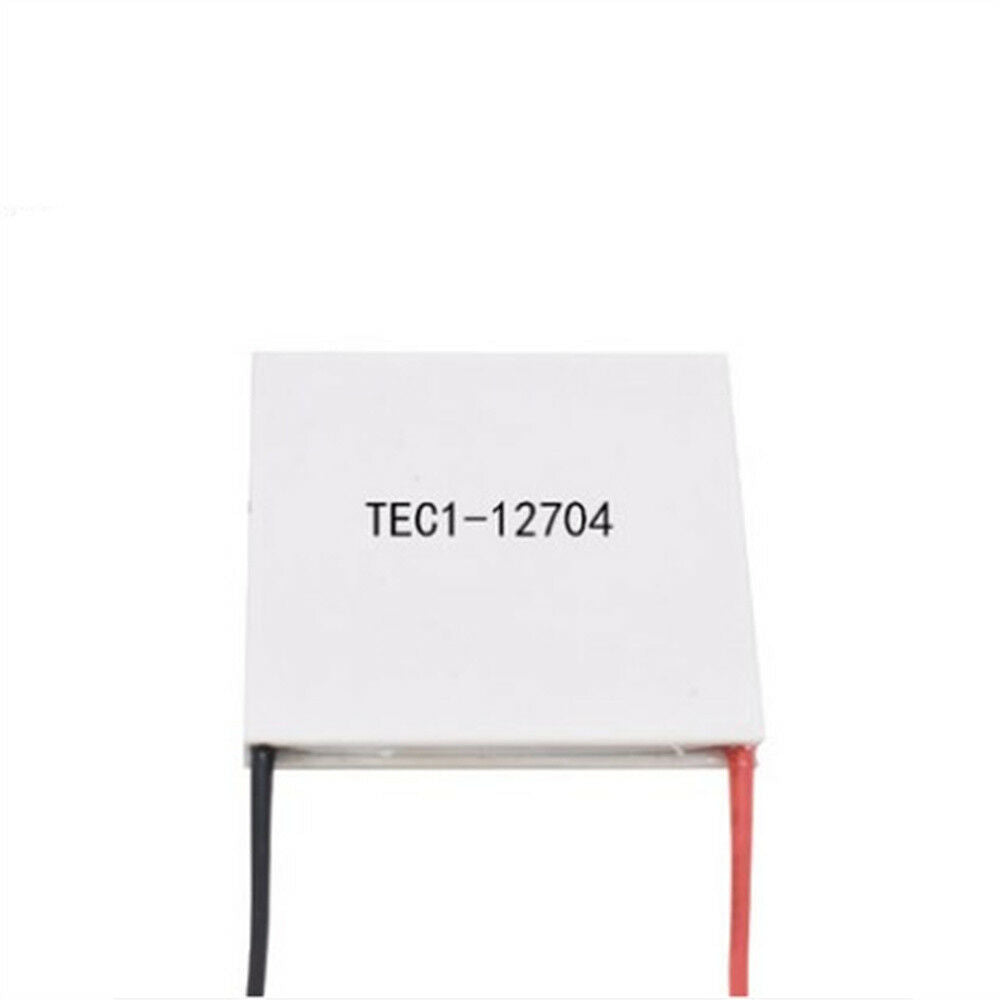 40x40x4mm 4A 12V QCMAX 36W TEC1-12704 Thermoelectric Cooler Peltier Heatsink