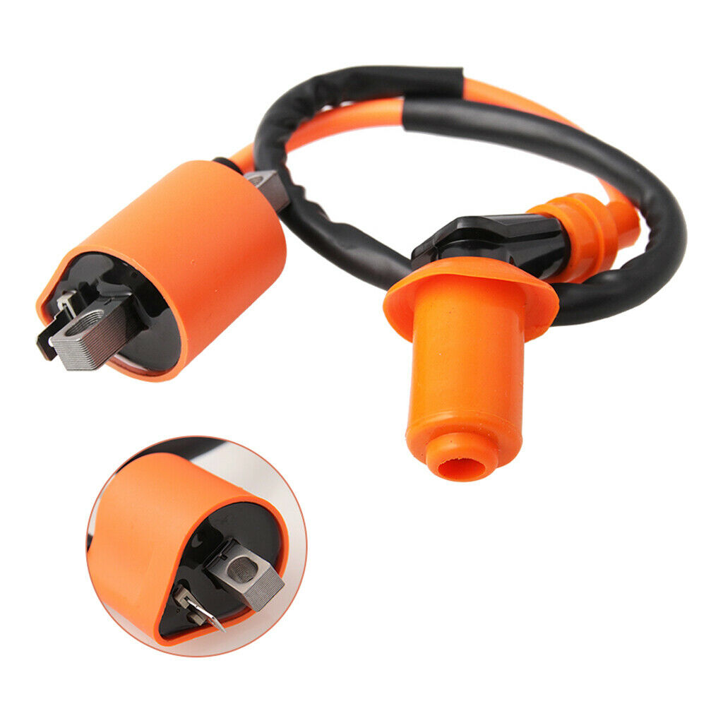 Ignition Coil Solenoid Relay spark Set fits for Go Kart GY6 50cc 125cc 150cc