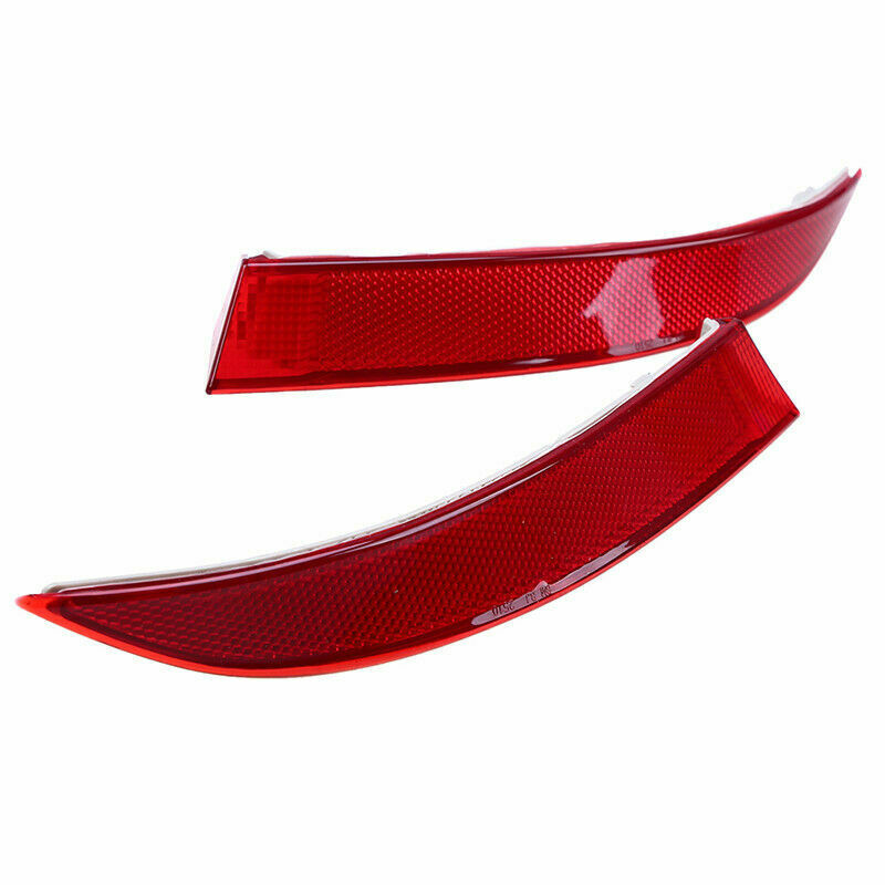 2PC Left&Right Side Red Rear Bumper Tail Reflector Light Lamp For BMW X5 E70 LCI