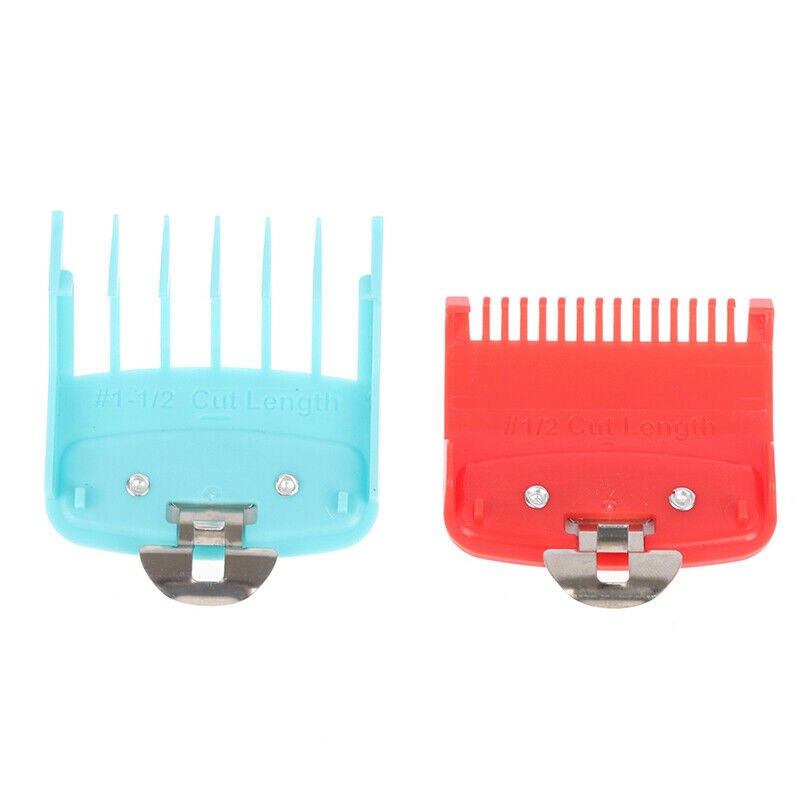 2pcs Cutting Guide Comb Hairdressing Tool 1.5mm 4.5mm Colour Clipper Attachm Rf