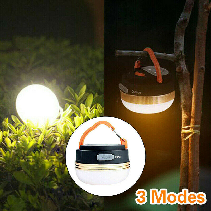 Emergency USB LED Camping Hiking Light Tent Lantern Super Bright Magnet Outdoor