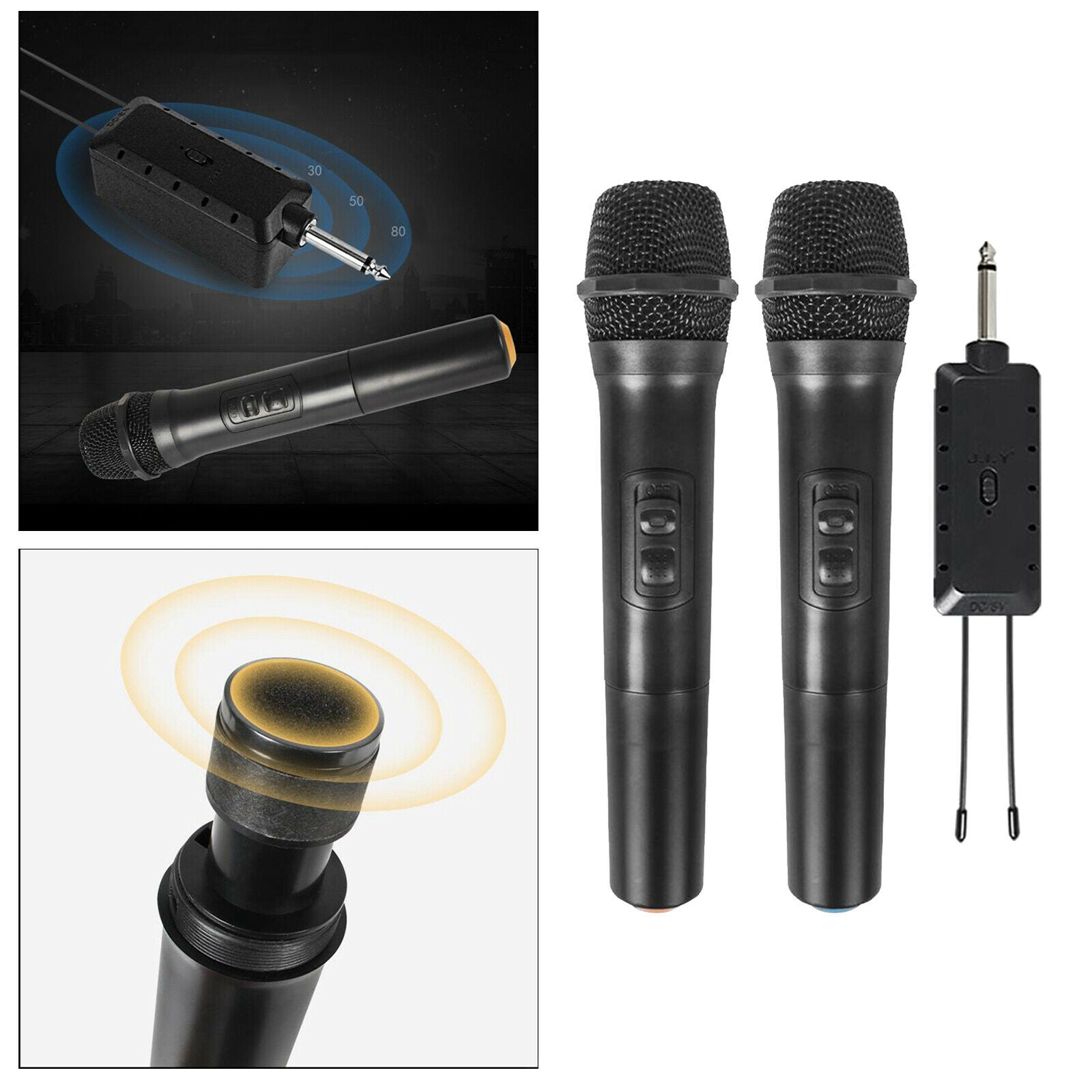 Professional Handheld Cordless Microphone for Wedding, Home KTV Karaoke