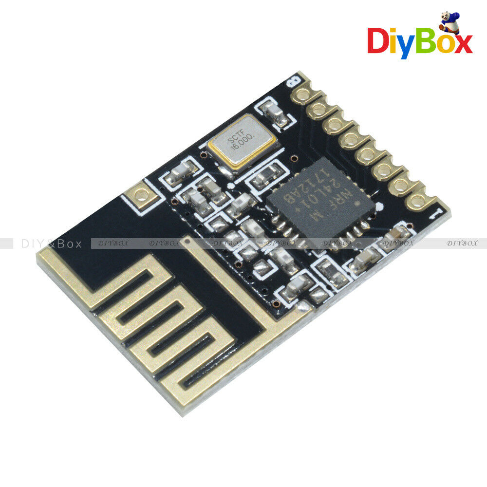 1PC Mini NRF24L01+ SMD 1.27MM RF wireless transceiver module