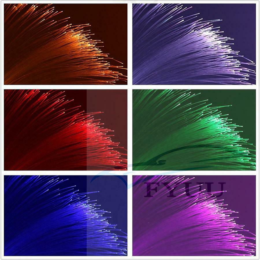 12V DIY Car Headliner Roof Ceiling Lights Audio 100x Fiber Optic Star Light kit