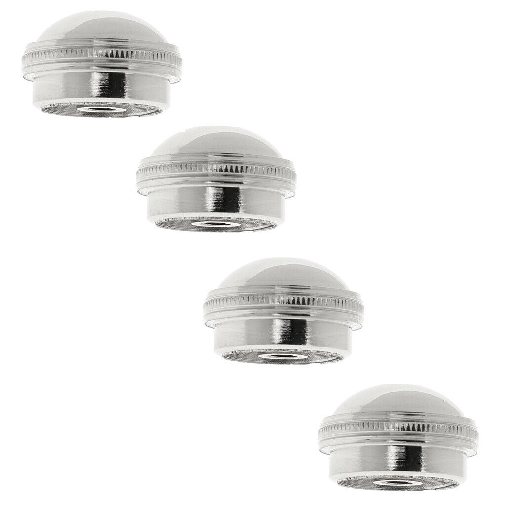 4pcs/Pack Aluminium Head Crown Screws Caps DIY for Flutes Repair Accessory
