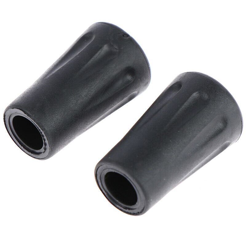 5Pcs Rubber Trekking Pole Tips Protectors Walking Sticks Caps Hiking Po.l8