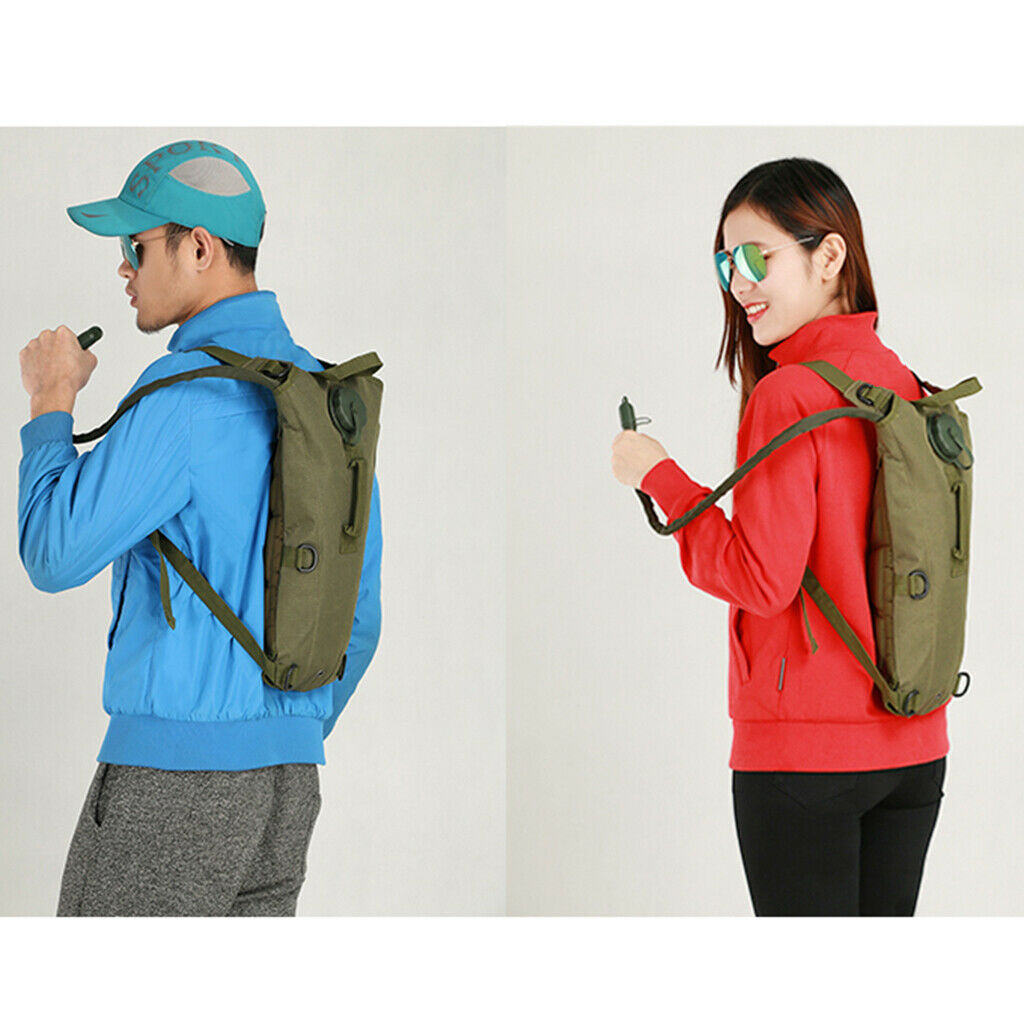 3L Water Reservoir  Hydration Rucksack with 3pcs Waterproof Bladder Bags (1.5L,