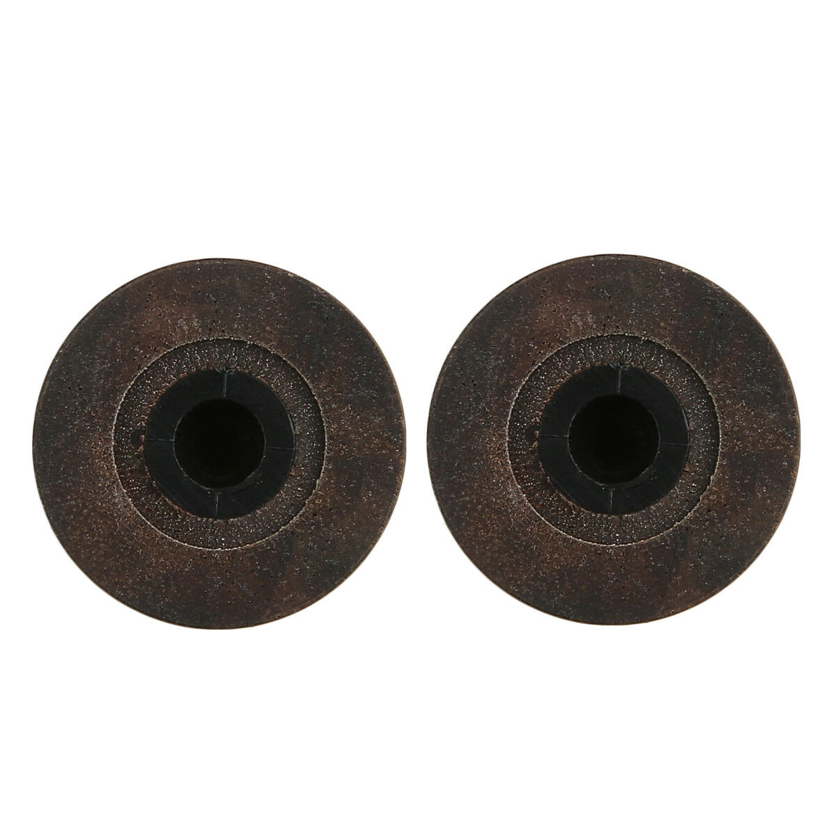 4x Rose Wooden Strat Style Bell Knobs Guitar Bass Top Hat Knob w/ Indicator Dot