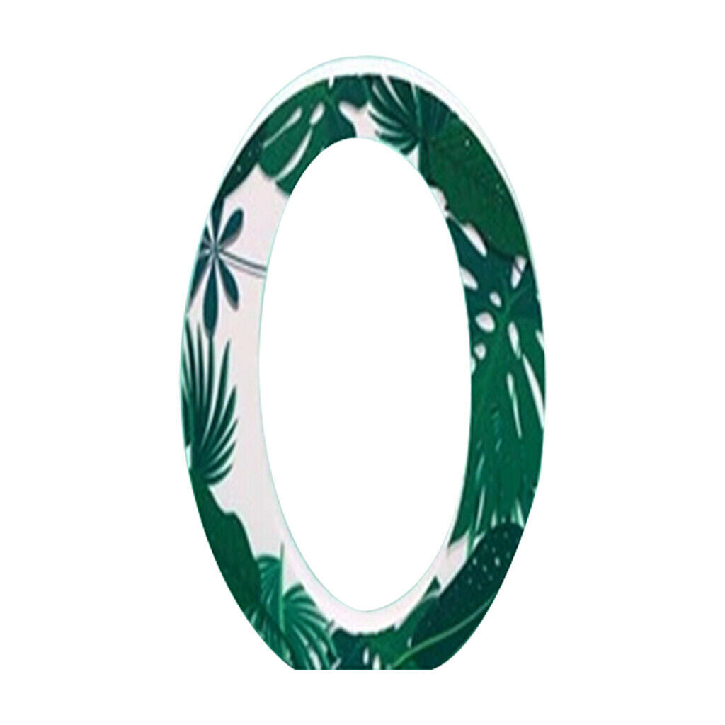 Wooden Creative DIY Tropical Plant Decorative Crafts Letters Random Capitals