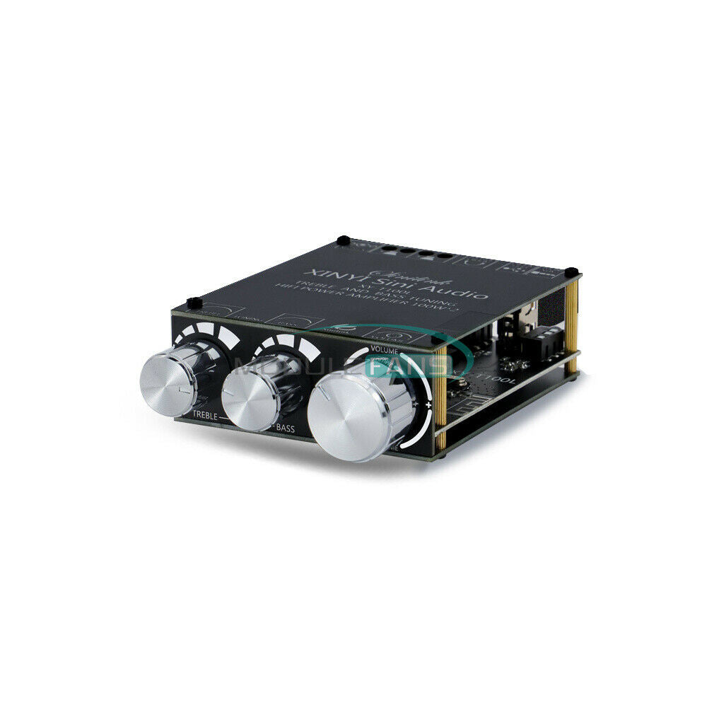 T100L HIFI Bluetooth 5.0 Stereo Digital Power Amplifier Board Module 100WX2