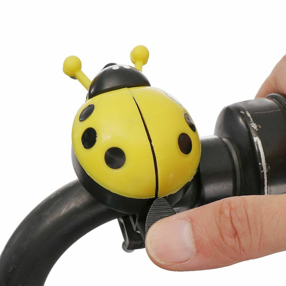 Kid Beetle Horn Bike Alarm Ring Handlebar Lovely Ladybug Bicycle Bell