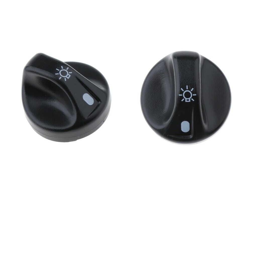 2pcs Head Light Head Lamp Switch Knob Ford F-150 1997-03,F-150 Heritage 2004