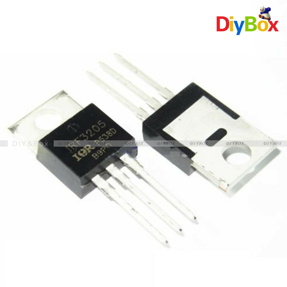 50PCS 110A 55V IRF3205 3205 N-CHANNEL MOSFET