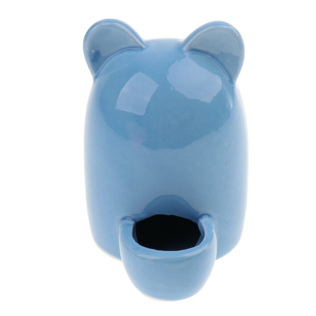 Automatic water dispenser water feeder ceramic water bowl for hamster rats