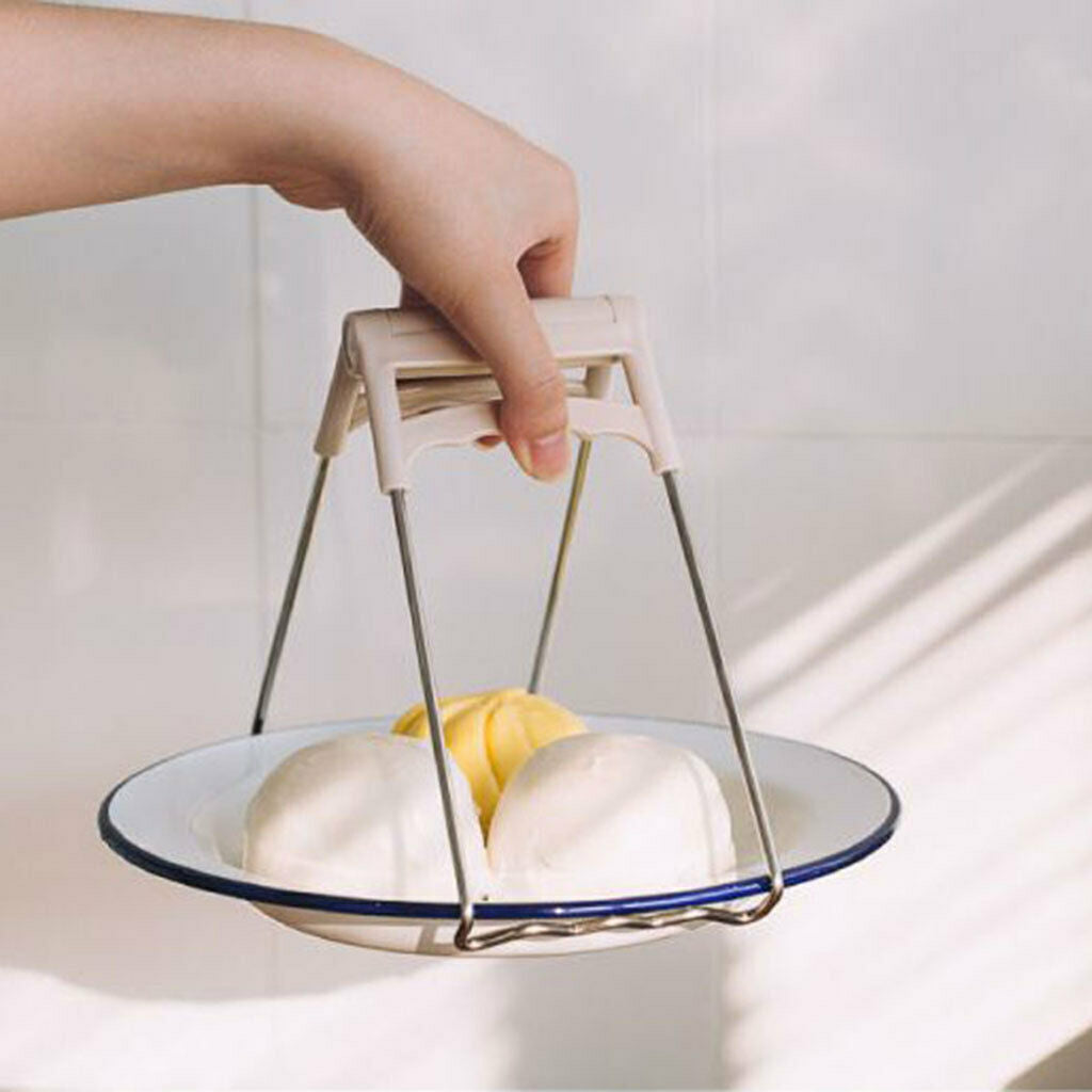 Kitchen Clamps Gripper Bowl Retriever Clip Hand Burns For Pots Crockery Holder