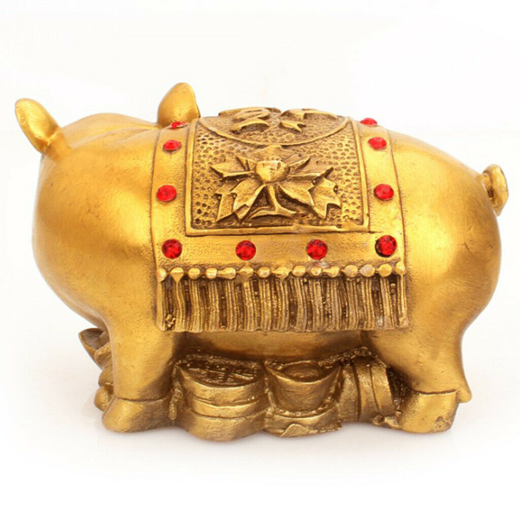 Chinese Zodiac Pig Year Golden