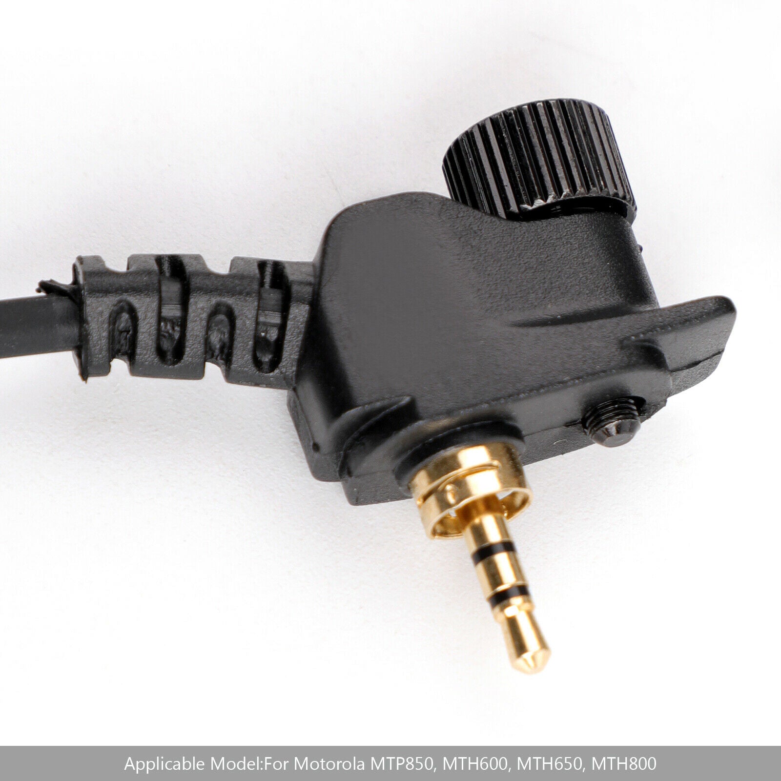 Throat Covert Acoustic Mic Air Tube Headset For  MTP850 MTH600 MTH650