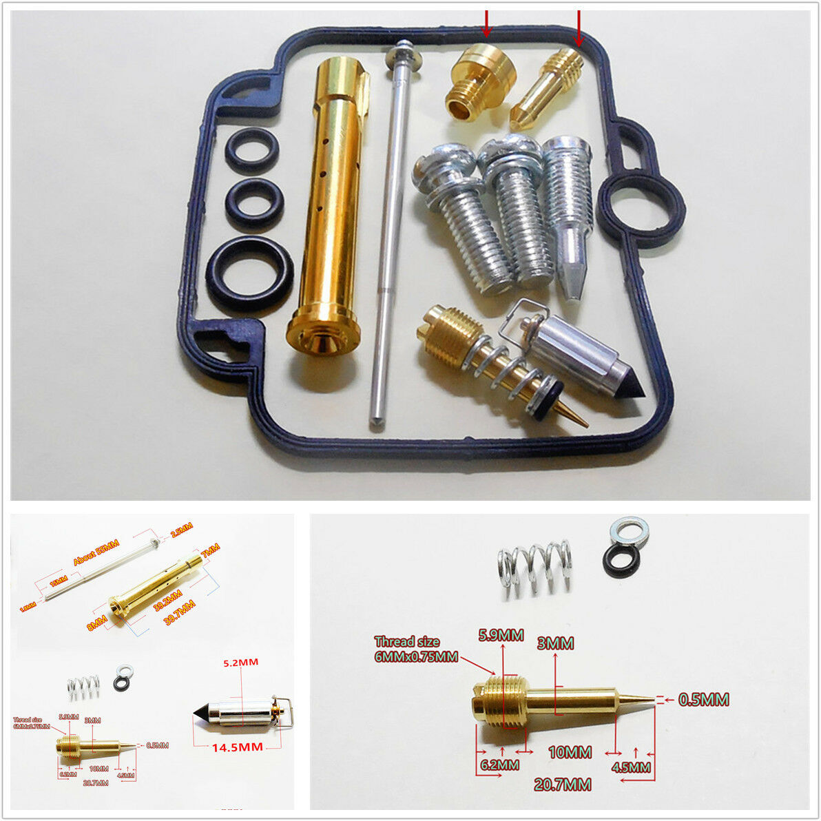 Jet Needle Carburetor Repair Kit For Bandit 400 (GSF400) GK75A