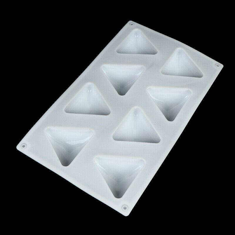 8 Cavity Silicone Cake Mold For Baking Decorating Tool Mousse Dessert JellyFCA