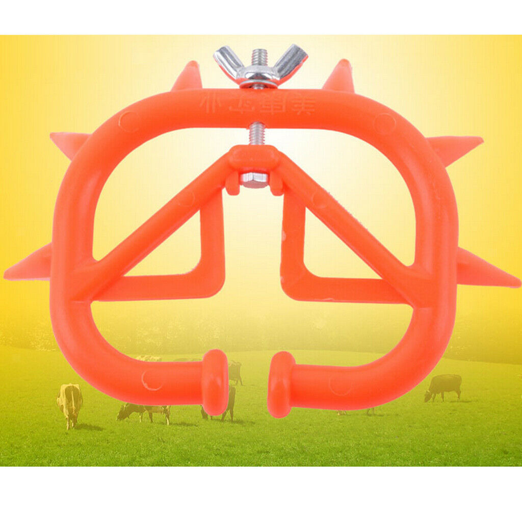 Stop Sucking Plastic Durable Calf Weaning Tool Cow Weaning Nose Ring