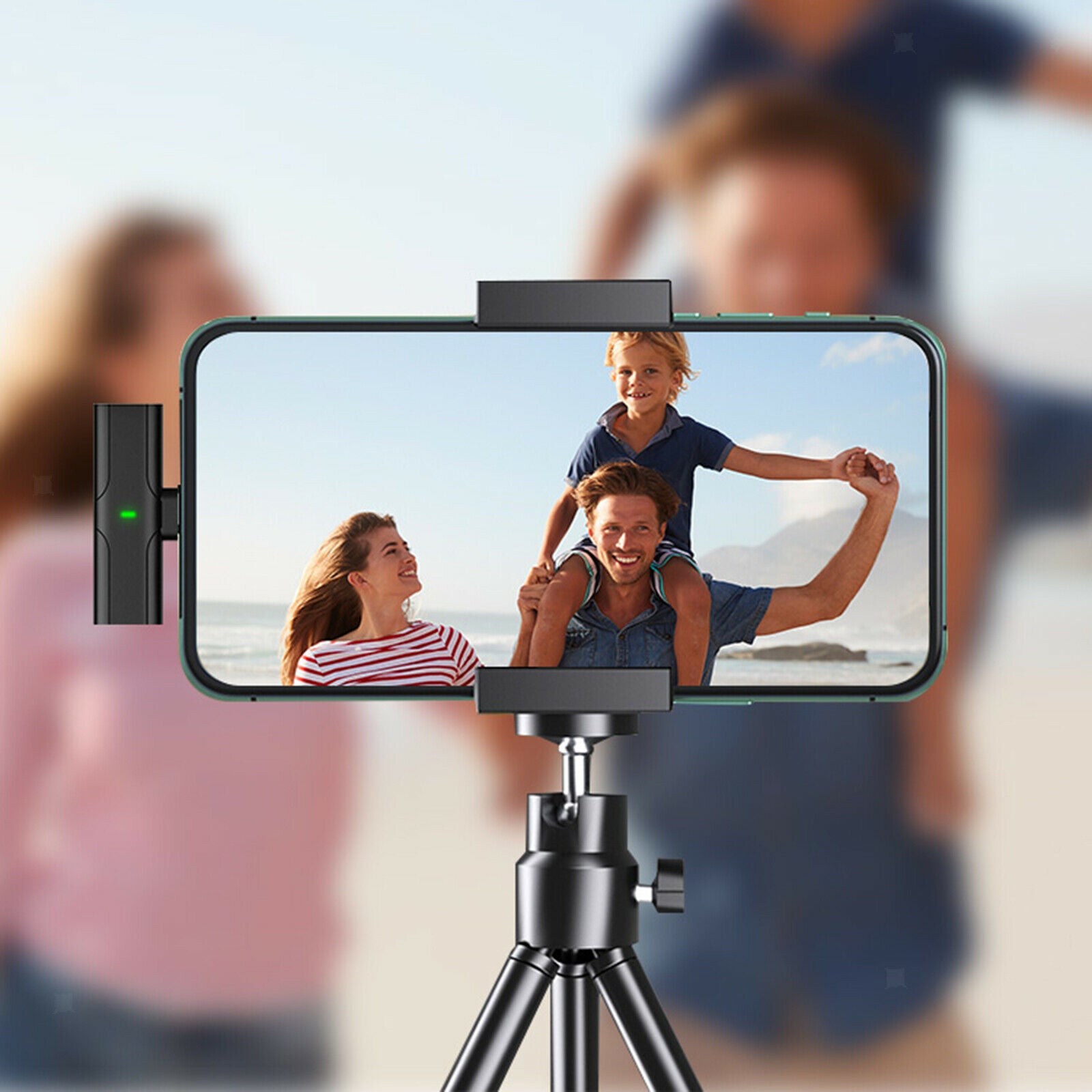 Wireless Lavalier Microphone for Interview Video Shooting Cell Phone Podcast