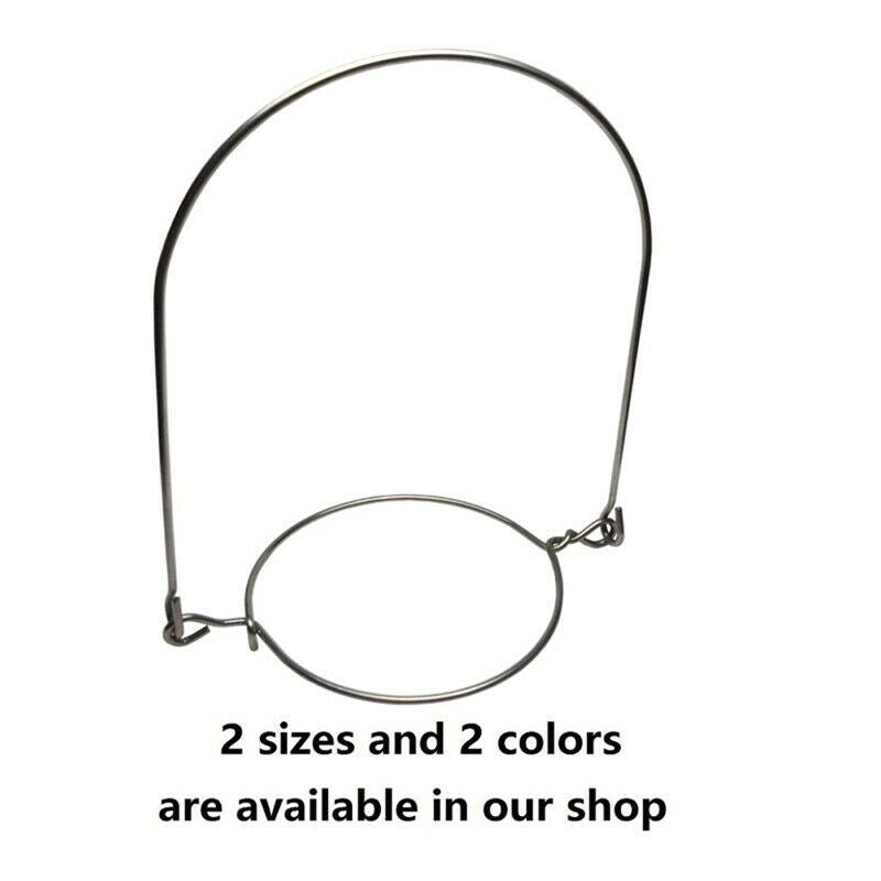 12pcs General Jar Lid Hanger Stainless Steel Wire Handles Compatible 70mm MoBDA