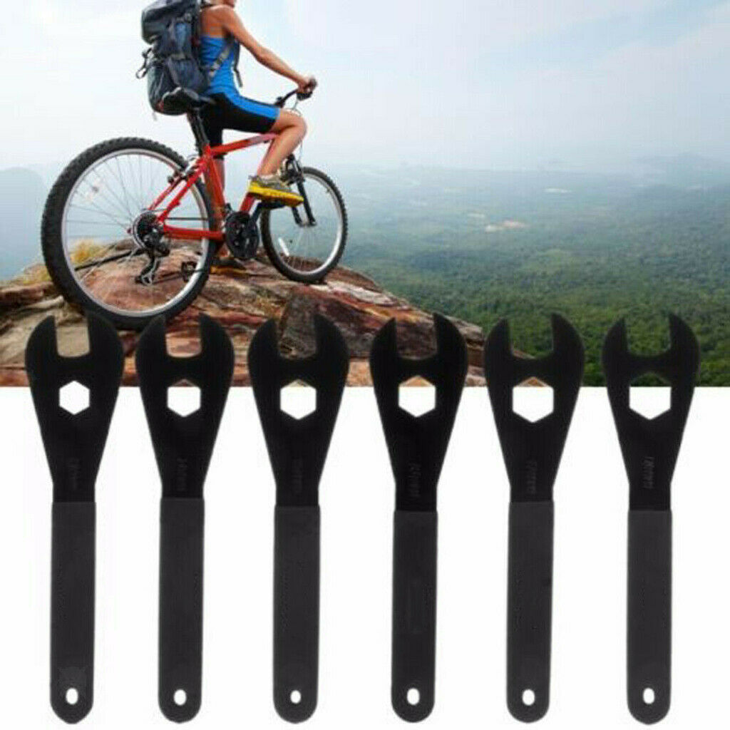 7-part Cycling CONE TENSIONER Repair Tool Wrench Spindle Axis  Hub Attachment