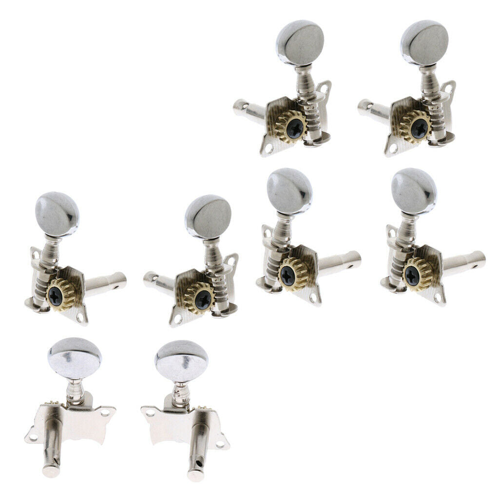 8 Pieces Guitar Machine Heads Strings Tuning Pegs Tuner for Classical Acoustic