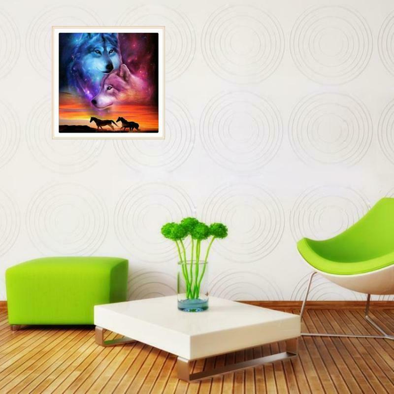 Animal 5D Full Diamond Embroidery Painting DIY Painting Cross Stitch Home Decor