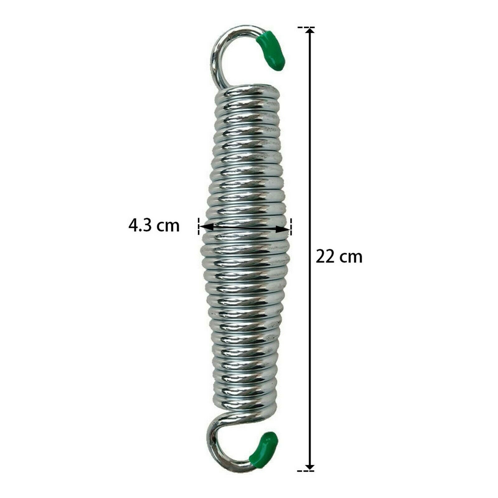 2 Pack Heavy Duty Coil Shaped Hammock Chair Springs for Porch Swings and Hanging