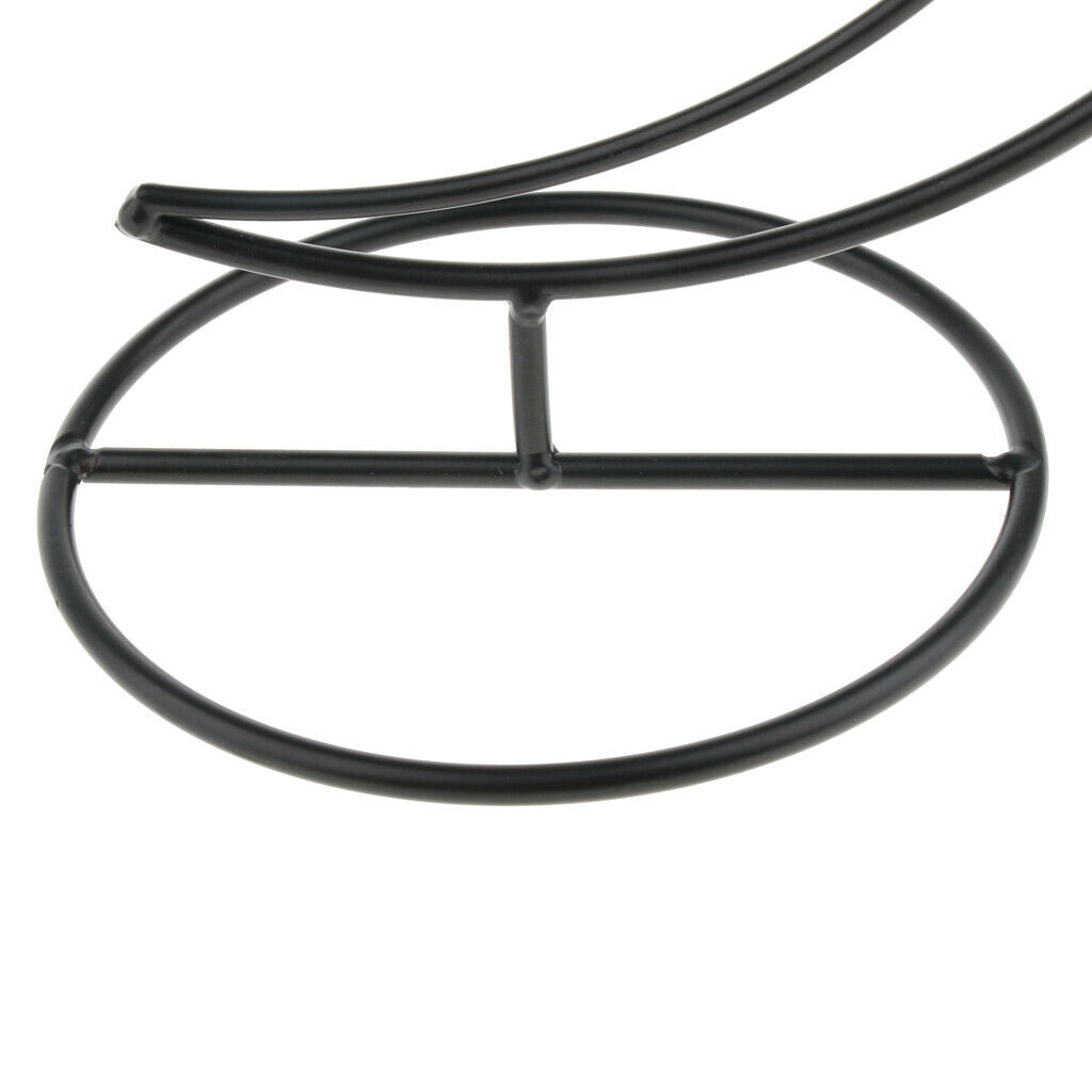 Black Eyeglass Holder Stand Glasses Display Rack with Hook Home Decor 02