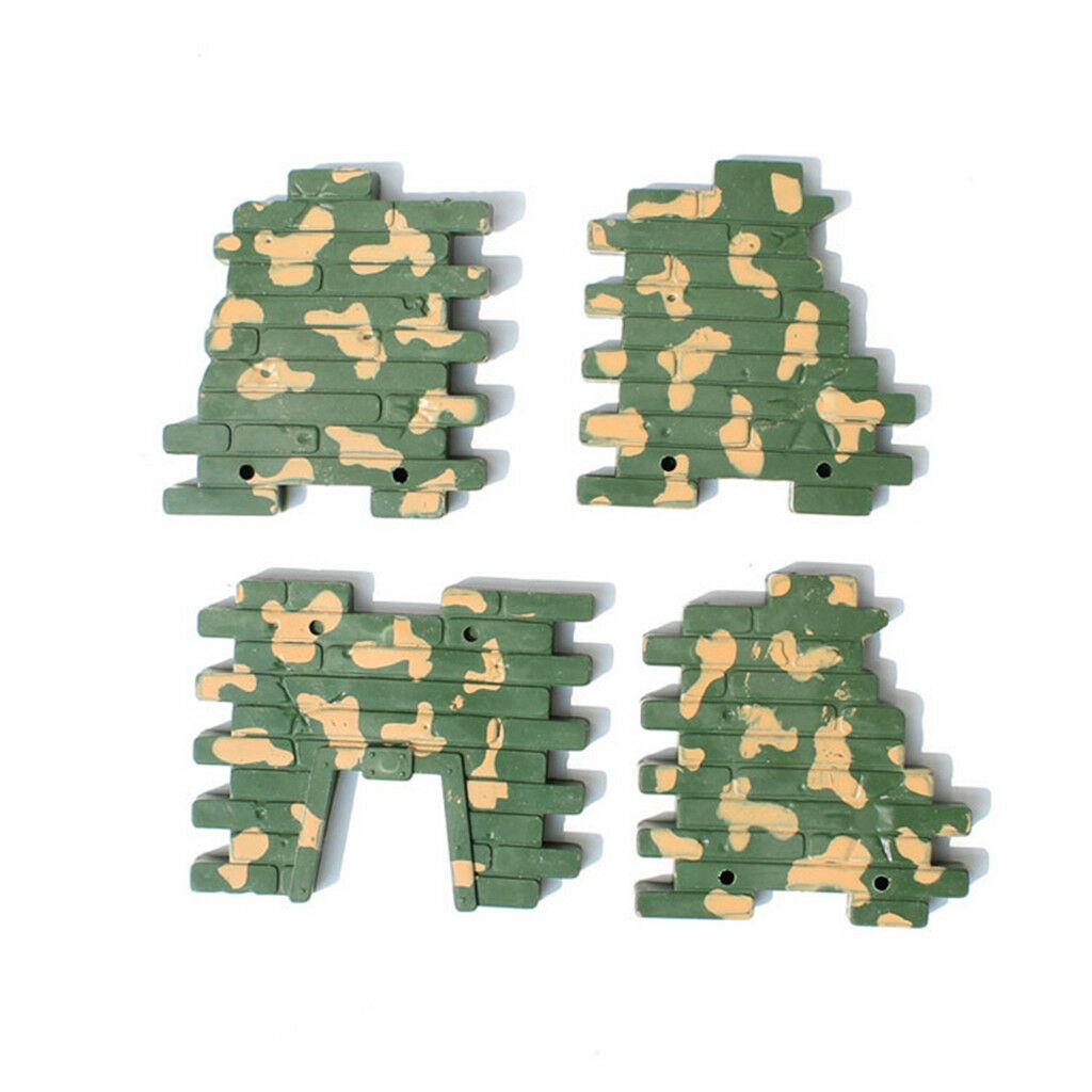 Plastic   Playset, 238pcs 4cm Soldier Army Men Figures in Storage Bag