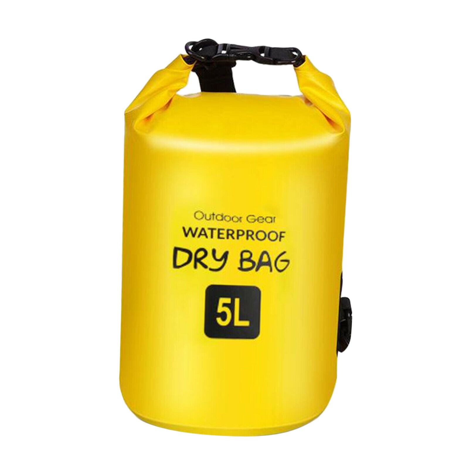 Waterproof Dry Bag Backpack Camping Boating Kayaking Roll Top Sack Pack 5L