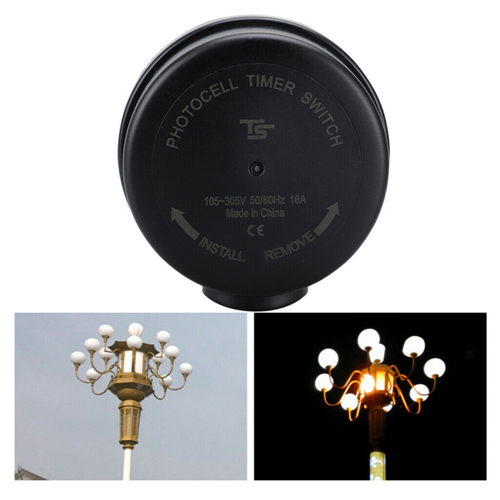 1pc Dusk to Dawn Sensor Photocell Light Control Switch For Outdoor Street Lamp