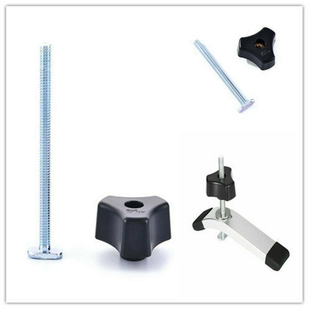 T-track T-slot Miter Track Jig Fixture Aluminium Alloy Woodworking Tool Kits