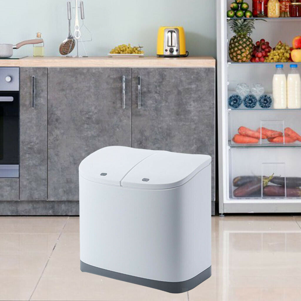 Wet and Dry Dual Trash Can Waste Bin Double-Layer Recycle Wastes Waste Bins