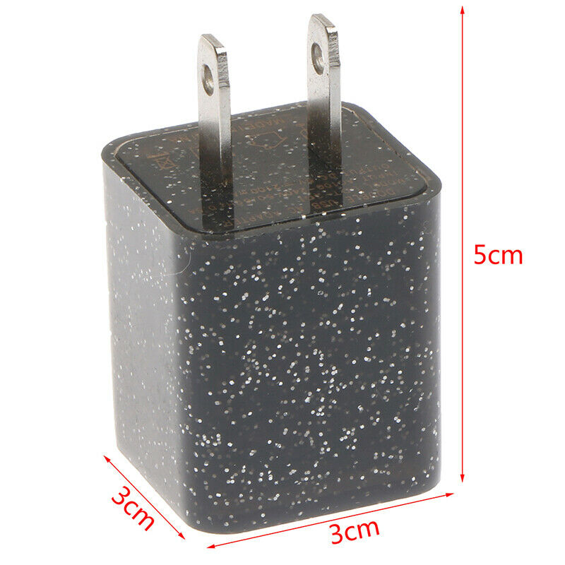 Color 2 Ports USB Output 5V Wall Charger Plug Travel Power Adapter Phone